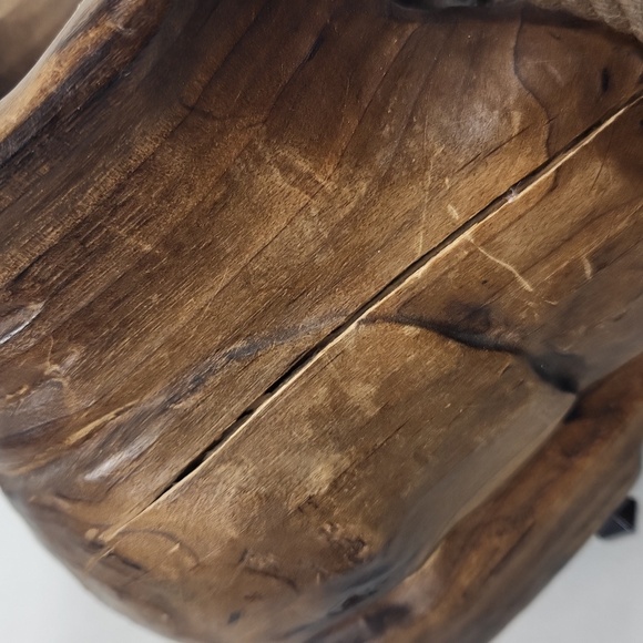 European wooden hobo/folk art boot - Picture 4 of 9